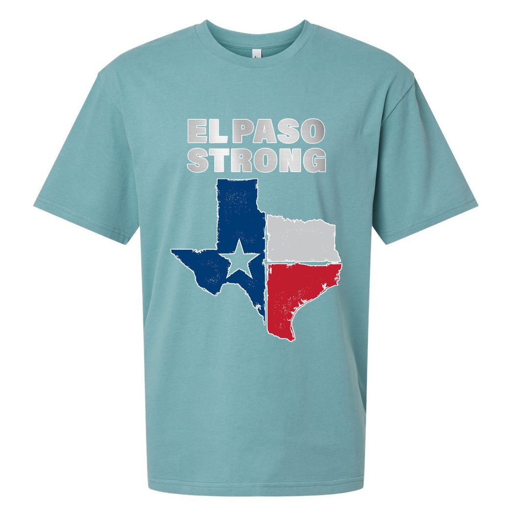 El Paso Strong Texas State Sueded Cloud Jersey T-Shirt