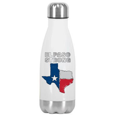 El Paso Strong Texas State Stainless Steel Insulated Water Bottle