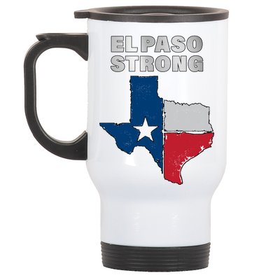 El Paso Strong Texas State Stainless Steel Travel Mug