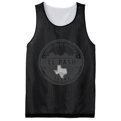 El Paso Texas Mesh Reversible Basketball Jersey Tank