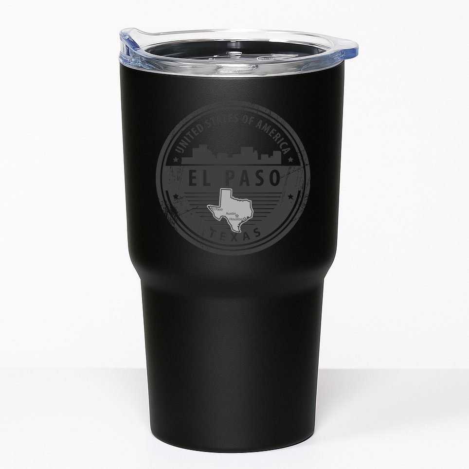 El Paso Texas Tumbler