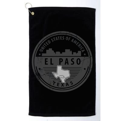 El Paso Texas Golf Towel