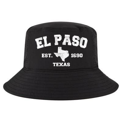 El Paso Texas Est. 1690 Vintage Cool Comfort Performance Bucket Hat