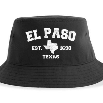 El Paso Texas Est. 1690 Vintage Sustainable Bucket Hat