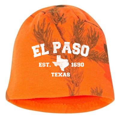 El Paso Texas Est. 1690 Vintage Kati - Camo Knit Beanie