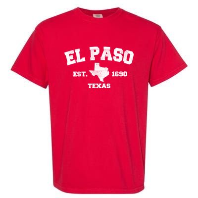 El Paso Texas Est. 1690 Vintage Garment-Dyed Heavyweight T-Shirt