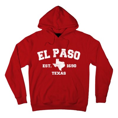 El Paso Texas Est. 1690 Vintage Hoodie