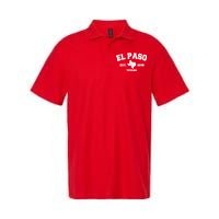 El Paso Texas Est. 1690 Vintage Softstyle Adult Sport Polo