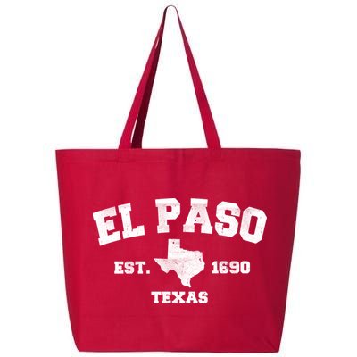 El Paso Texas Est. 1690 Vintage 25L Jumbo Tote