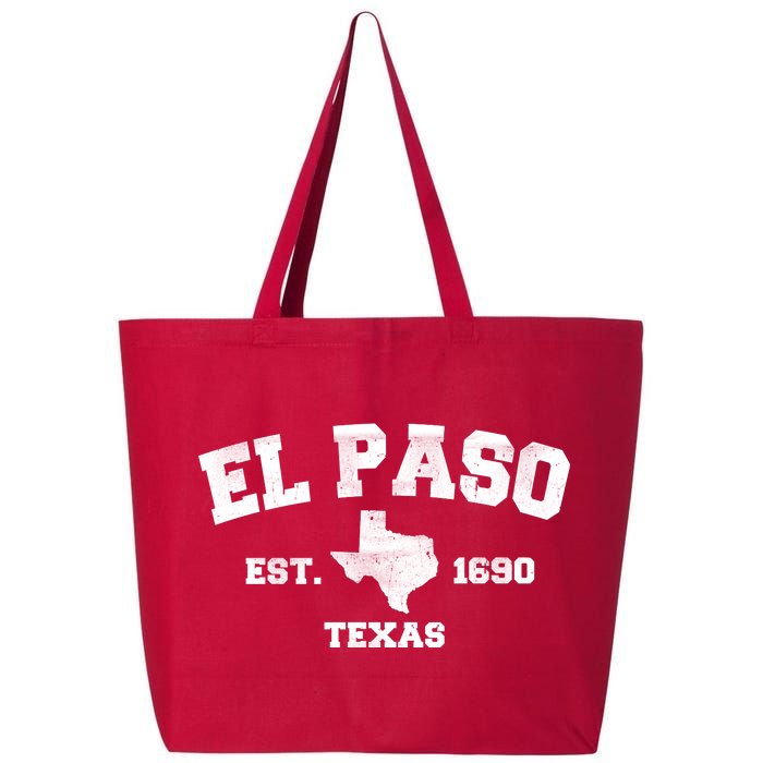 El Paso Texas Est. 1690 Vintage 25L Jumbo Tote