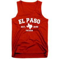 El Paso Texas Est. 1690 Vintage Tank Top