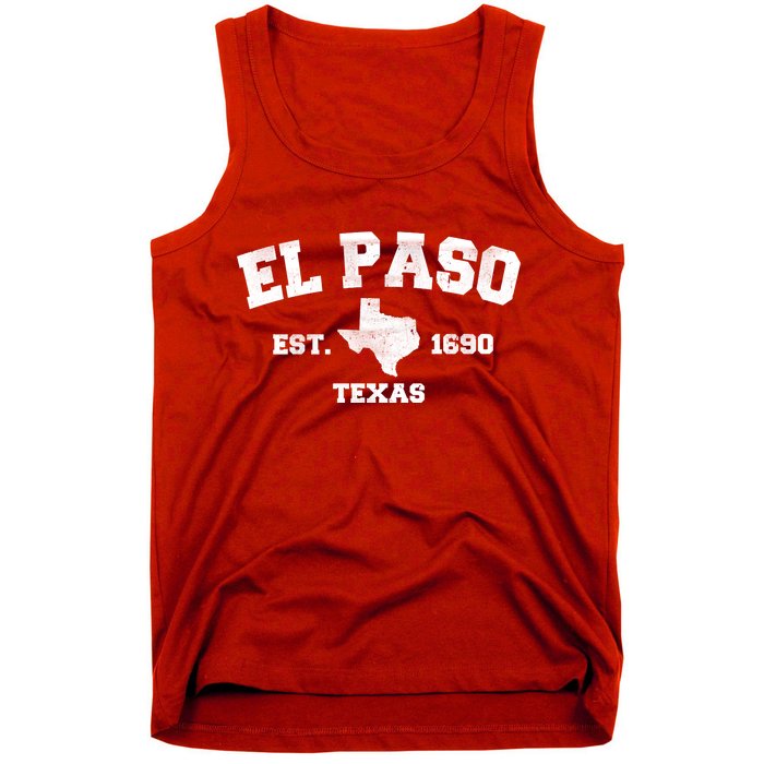 El Paso Texas Est. 1690 Vintage Tank Top