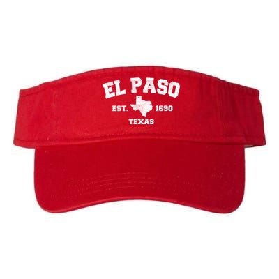 El Paso Texas Est. 1690 Vintage Valucap Bio-Washed Visor