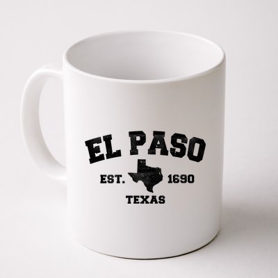 El Paso Texas Est. 1690 Vintage Coffee Mug