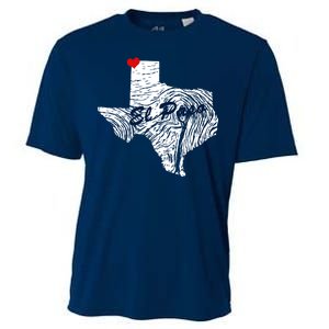 El Paso Texas State Cooling Performance Crew T-Shirt