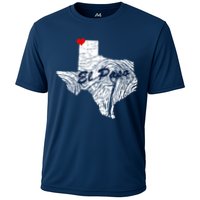 El Paso Texas State Cooling Performance Crew T-Shirt
