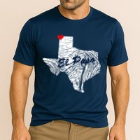 El Paso Texas State Cooling Performance Crew T-Shirt
