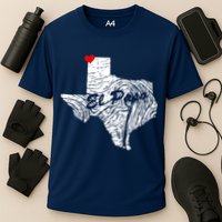 El Paso Texas State Cooling Performance Crew T-Shirt