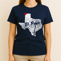 El Paso Texas State T-Shirt