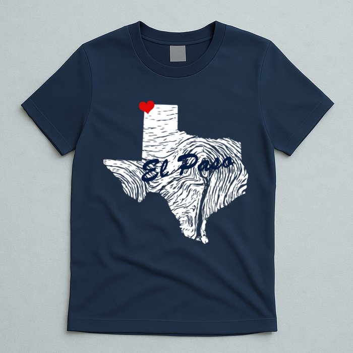 El Paso Texas State T-Shirt