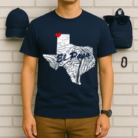 El Paso Texas State T-Shirt