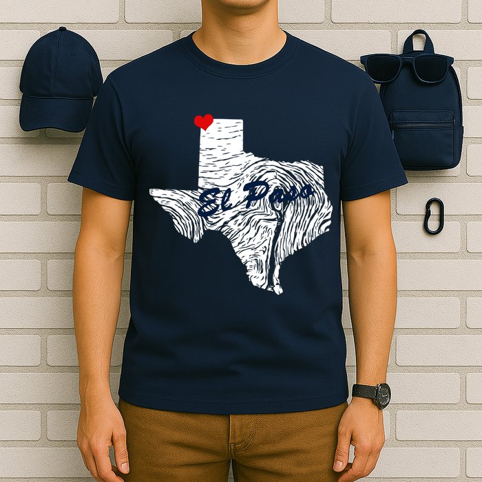 El Paso Texas State T-Shirt