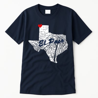 El Paso Texas State Tall T-Shirt