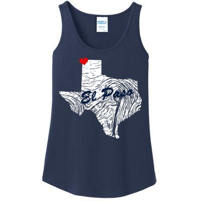 El Paso Texas State Ladies Essential Tank