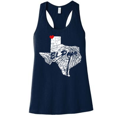 El Paso Texas State Women's Racerback Tank