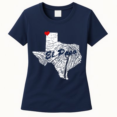 El Paso Texas State Womens T-Shirt