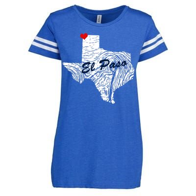 El Paso Texas State Enza Ladies Jersey Football T-Shirt