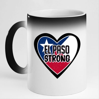 El Paso Texas Strong  11oz Black Color Changing Mug