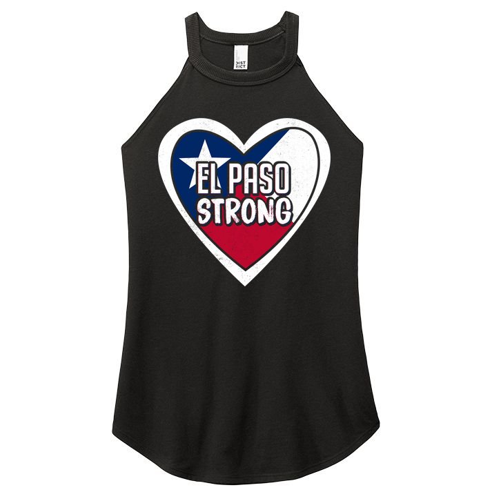 El Paso Texas Strong  Women's Perfect Tri Rocker Tank