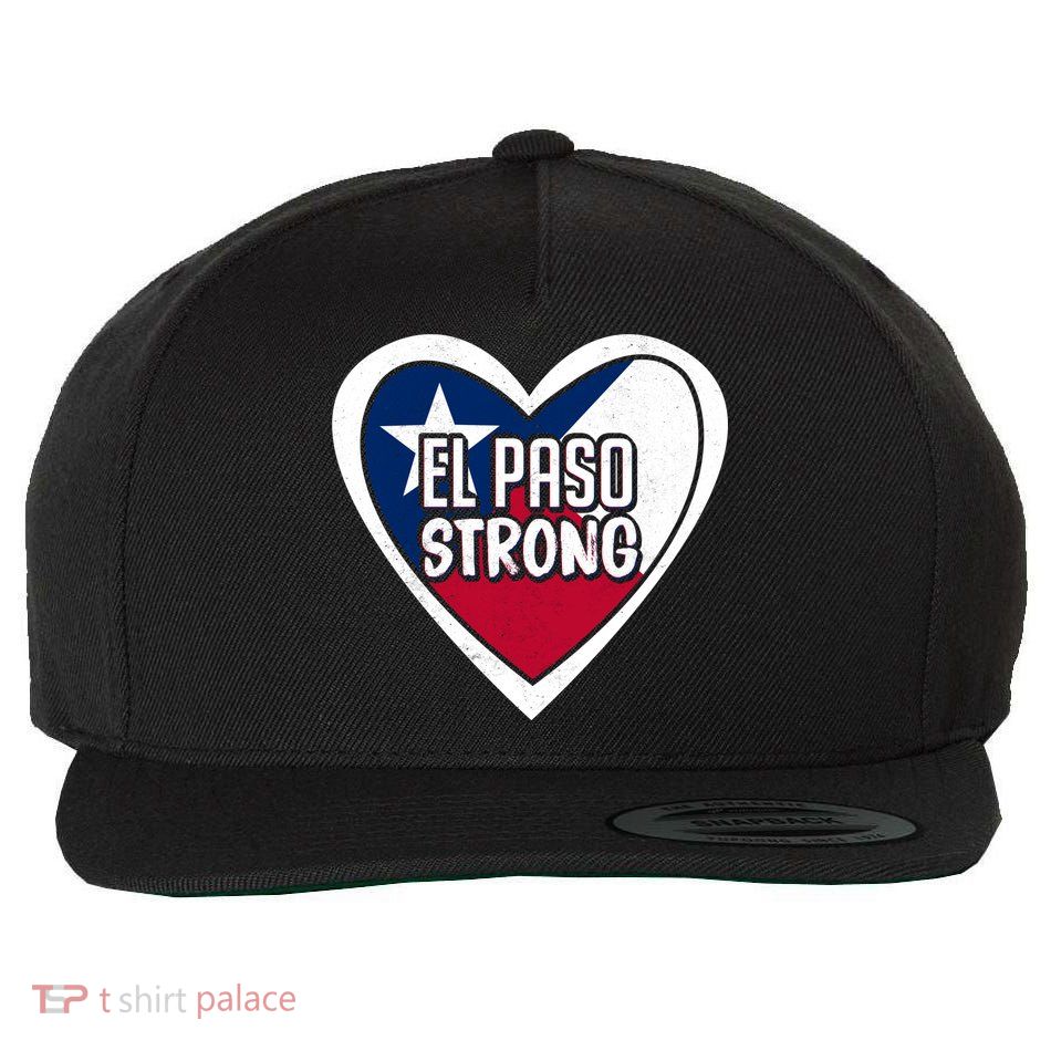 El Paso Texas Strong  Wool Snapback Cap