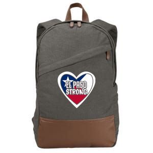 El Paso Texas Strong  Cotton Canvas Backpack