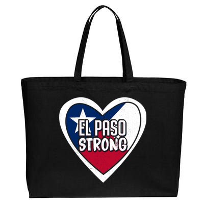 El Paso Texas Strong  Cotton Canvas Jumbo Tote