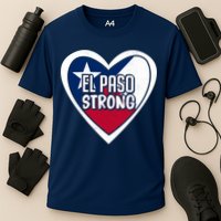 El Paso Texas Strong  Cooling Performance Crew T-Shirt