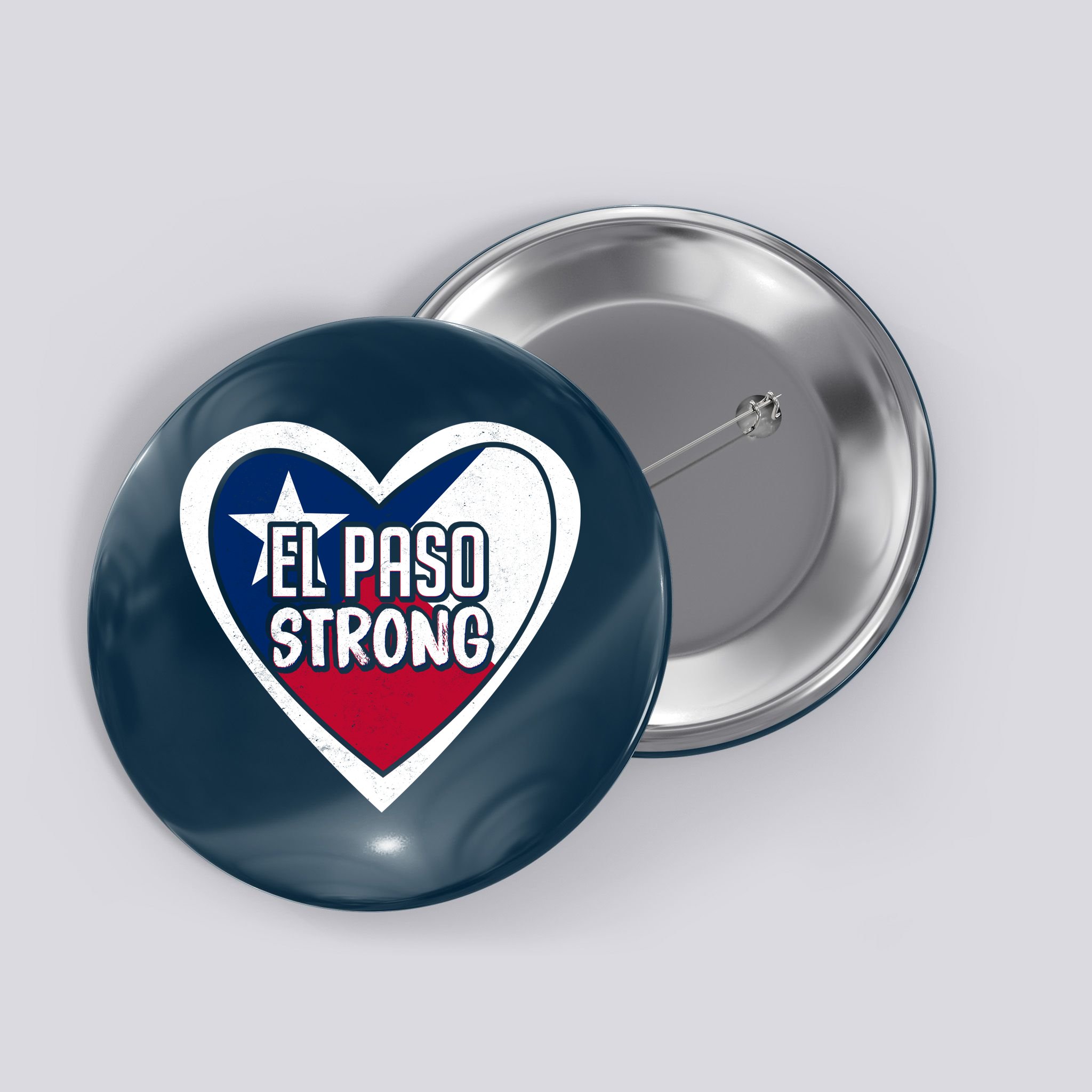 El Paso Texas Strong  Button