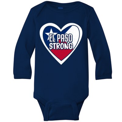 El Paso Texas Strong  Baby Long Sleeve Bodysuit