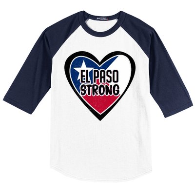 El Paso Texas Strong  Baseball Sleeve Shirt