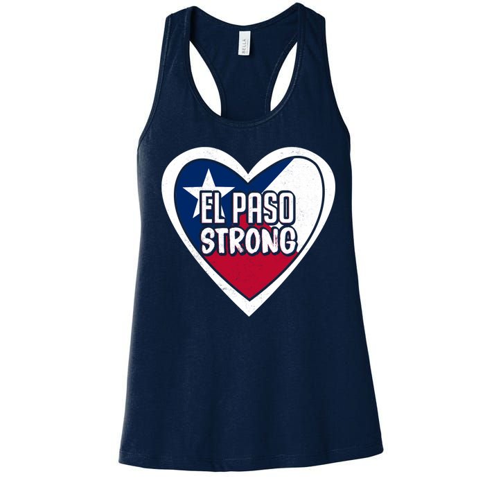 El Paso Texas Strong  Women's Racerback Tank