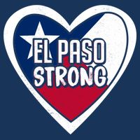 El Paso Texas Strong  Pom Pom 12in Knit Beanie