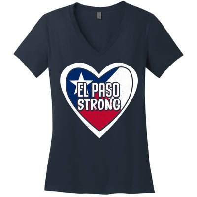 El Paso Texas Strong  Women's V-Neck T-Shirt