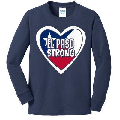 El Paso Texas Strong  Kids Long Sleeve Shirt