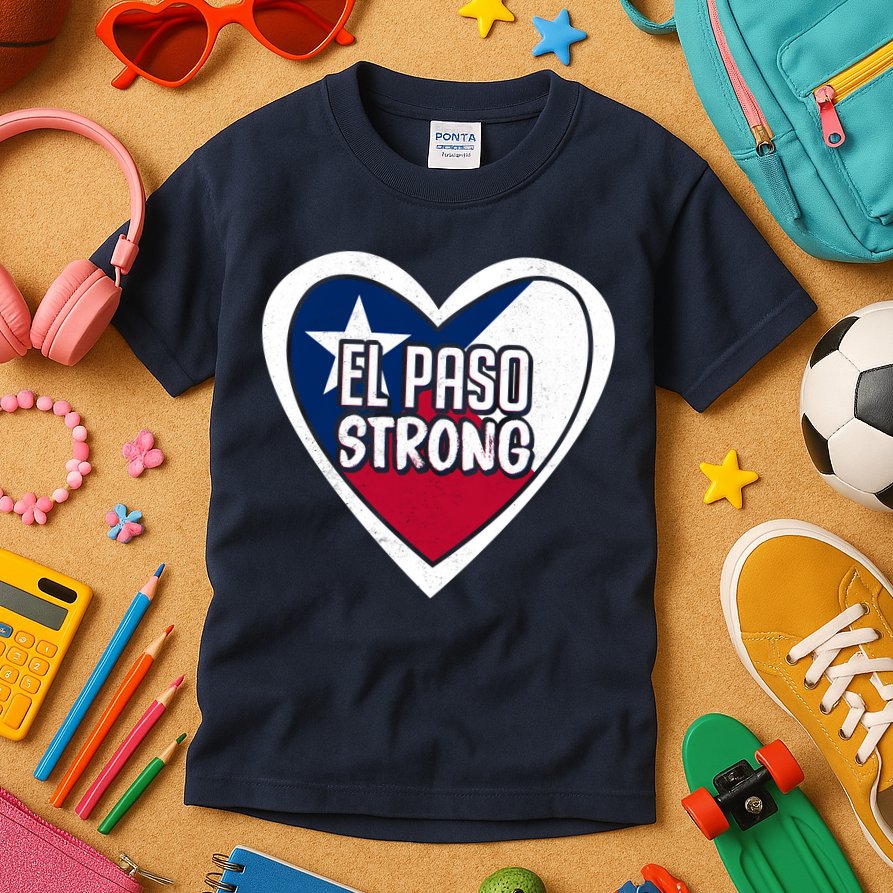 El Paso Texas Strong  Kids T-Shirt