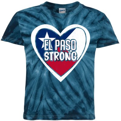 El Paso Texas Strong  Kids Tie-Dye T-Shirt