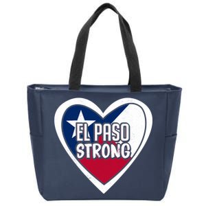 El Paso Texas Strong  Zip Tote Bag