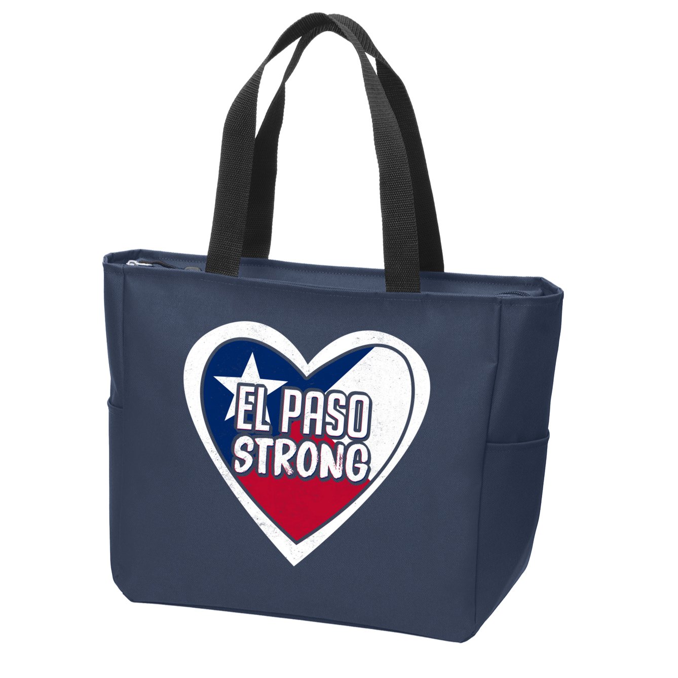 El Paso Texas Strong  Zip Tote Bag