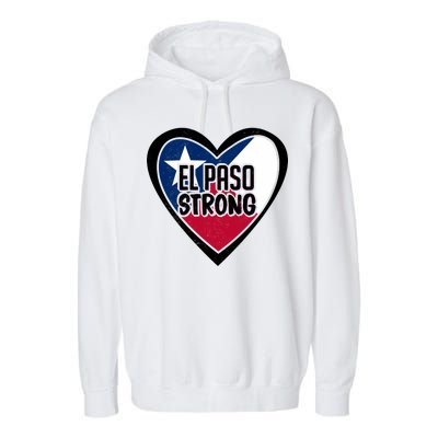 El Paso Texas Strong  Garment-Dyed Fleece Hoodie