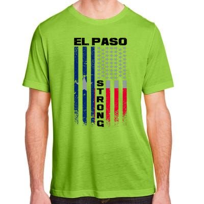 El Paso Texas Strong Flag Adult ChromaSoft Performance T-Shirt